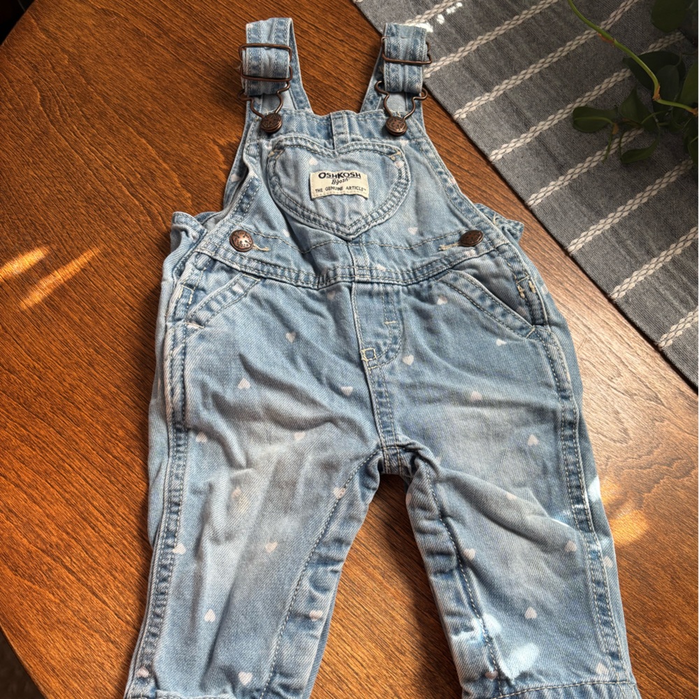 OshKosh B'gosh Blue Denim Overalls